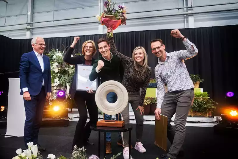 Van der Avoird Trayplant wint Tuinbouw Ondernemersprijs 2023
