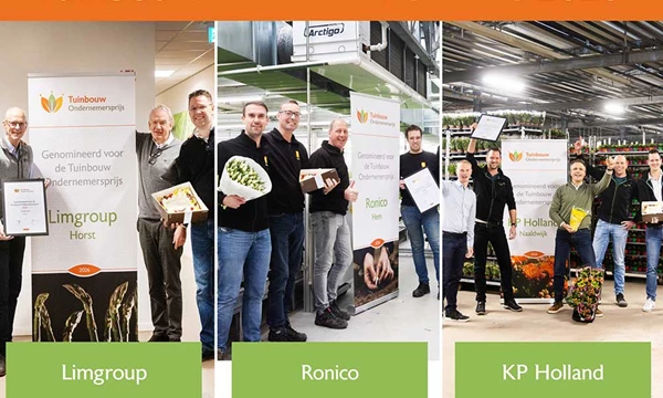 Flynth feliciteert alle genomineerden van de Tuinbouw...
