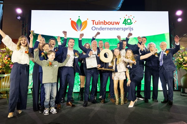 Ronico wint 40e Tuinbouw Ondernemersprijs