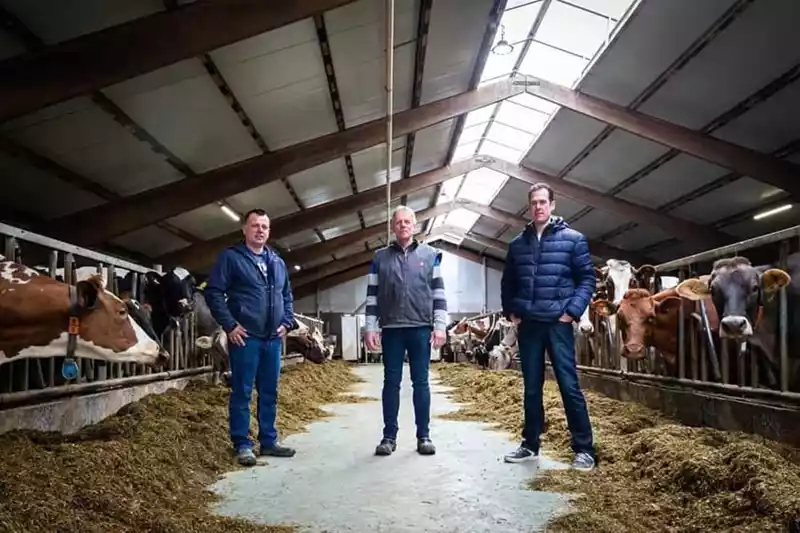 Als Flynth de Gecombineerde opgave doet, hebben wij meer tijd voor de koeien