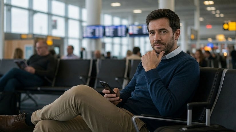 Ondernemer wacht op vliegveld voor internationaal ondernemen